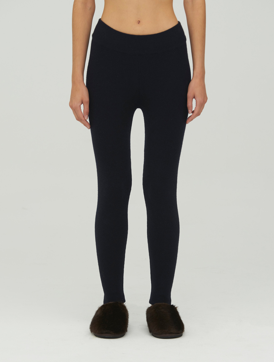 Вязаные леггинсы из эко-шерсти, фото 2