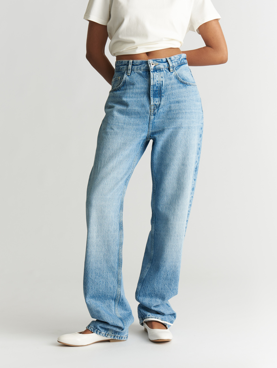 Джинсы прямого кроя , фото 2