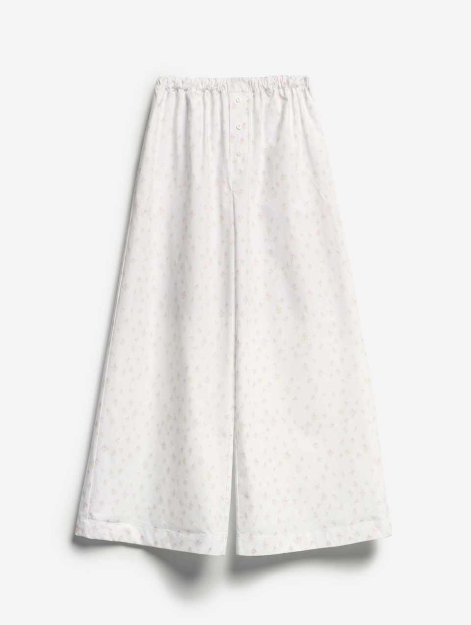 Широкие брюки из вареного хлопка, фото 5