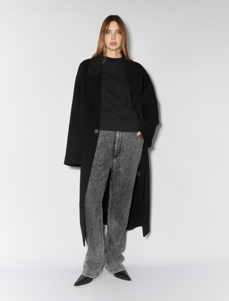 Джинсы из вареного футера, фото 9