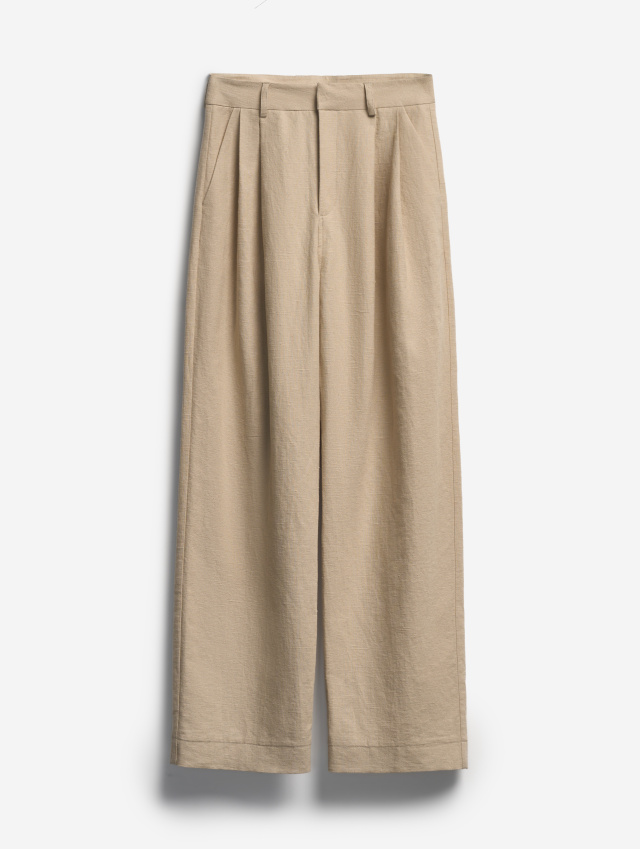 Двухсторонние брюки изо льна