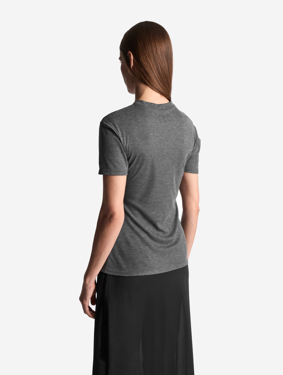 Тонкая трикотажная футболка, фото 6