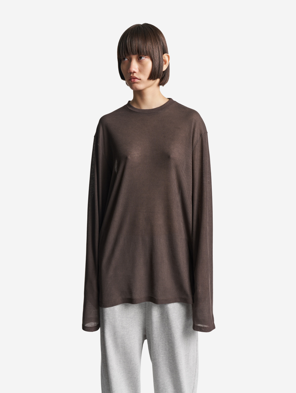 Тонкий трикотажный лонгслив, фото 4