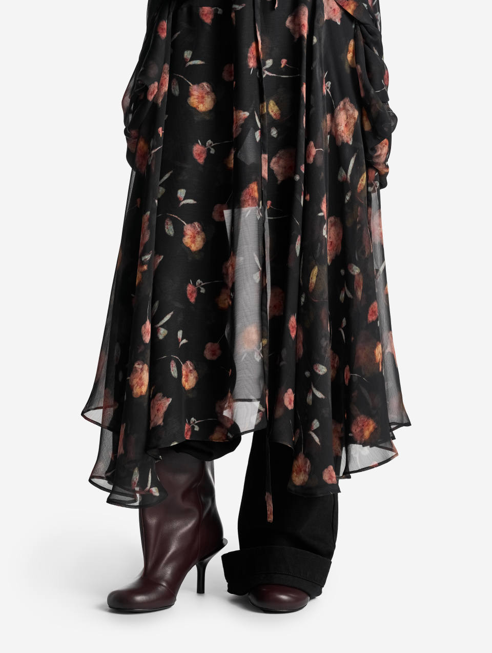 Платье-трансформер из шифона, фото 4