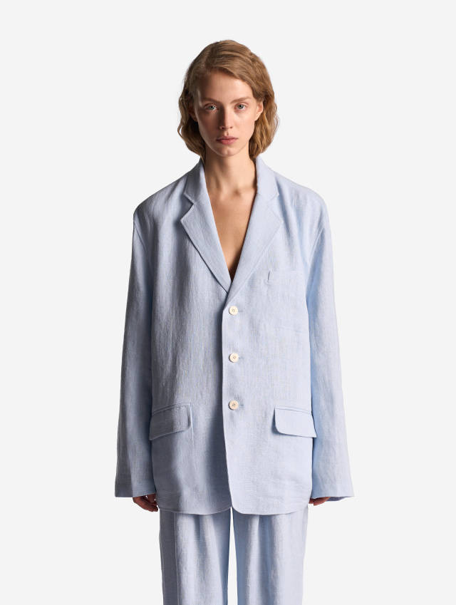 Двухсторонний пиджак изо льна