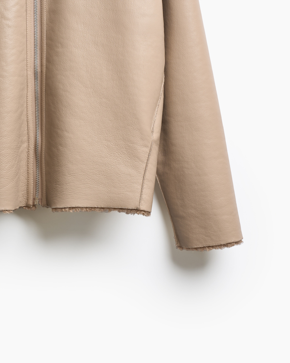 Двухсторонняя куртка-дубленка, фото 6