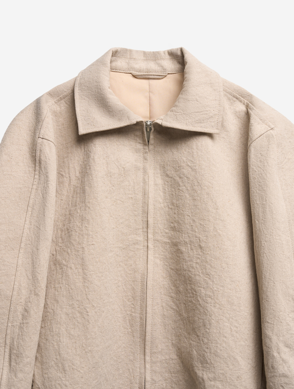 Льняная куртка D-силуэта , фото 6