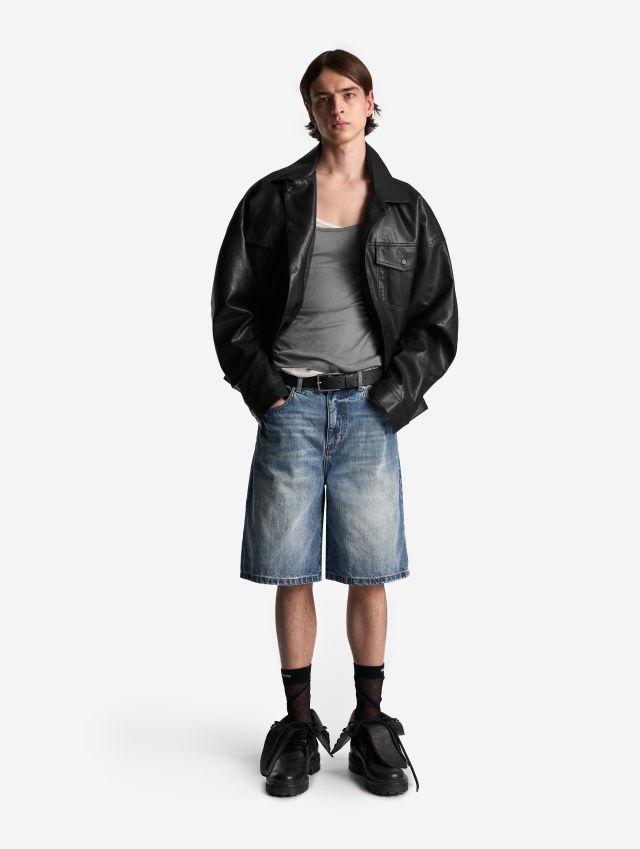 Куртка Type 3 из эко-кожи