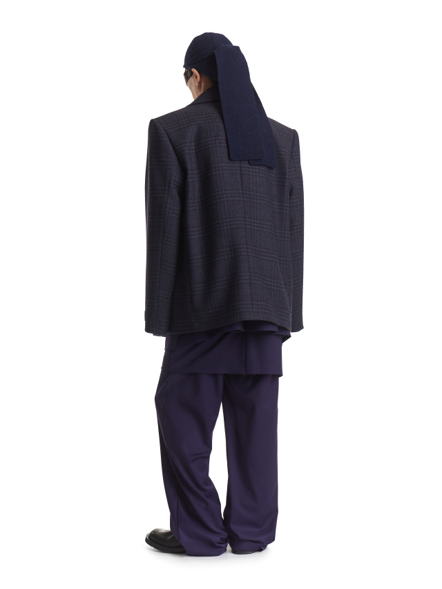 Брюки с юбкой