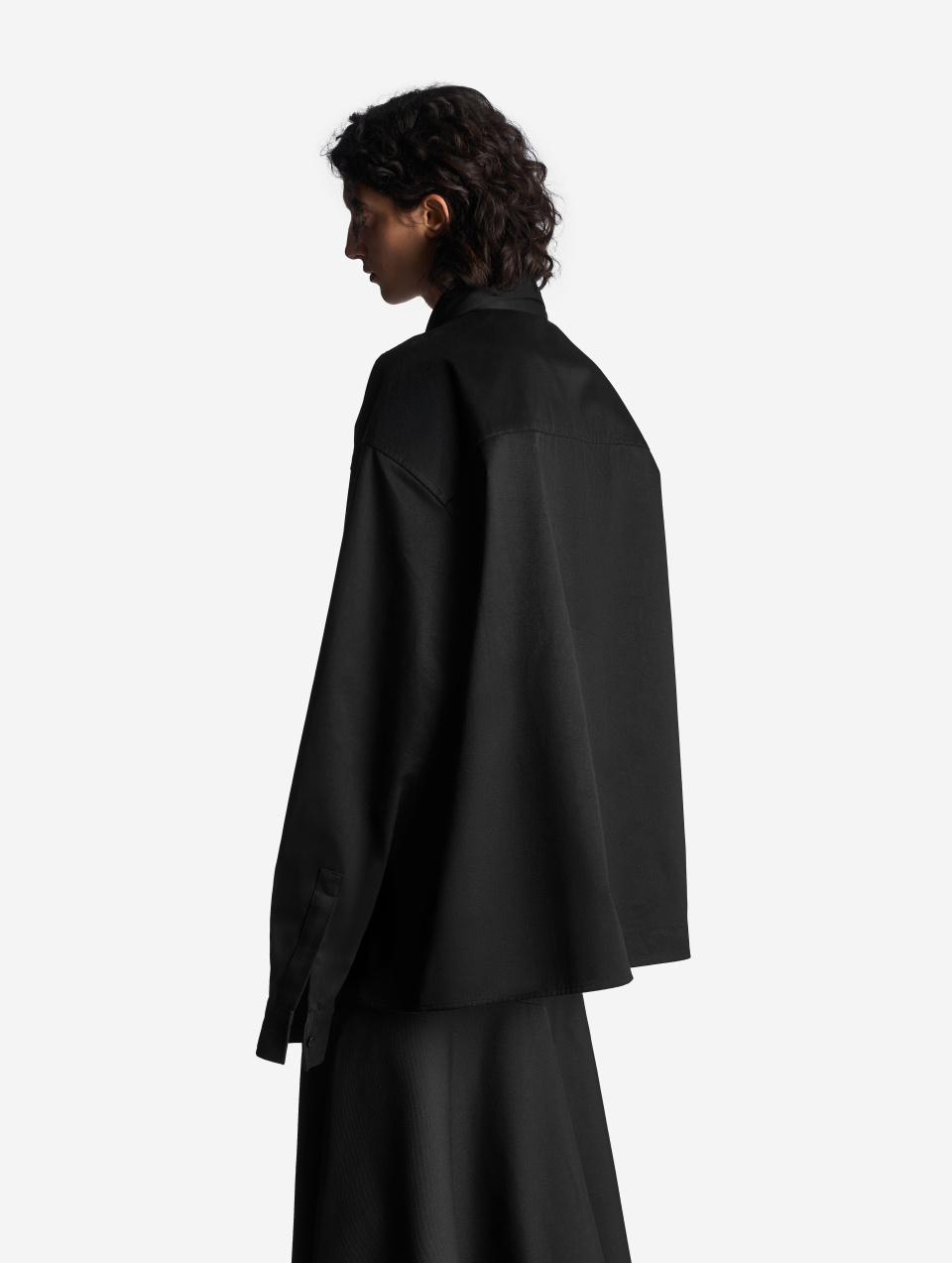 Классическая сорочка из саржи, фото 4