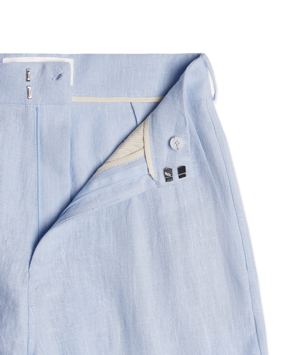 Двухсторонние бермуды изо льна, фото 5