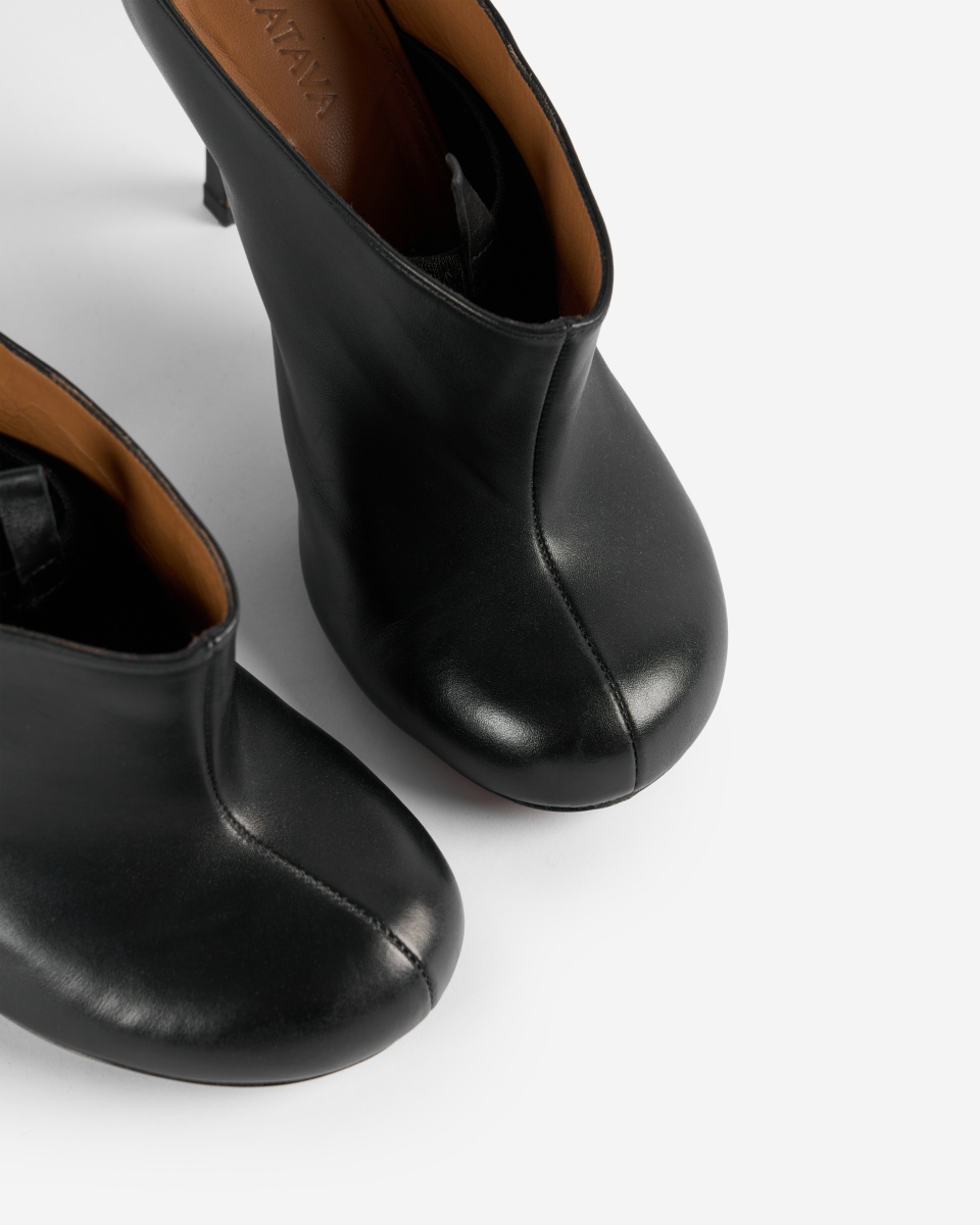 Клоги на каблуке, фото 7