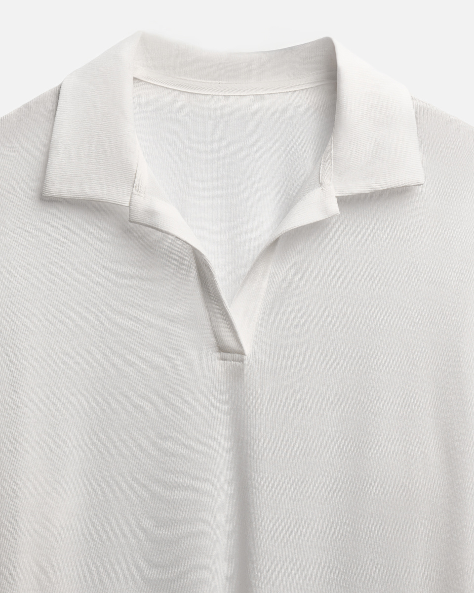 Тонкое трикотажное поло-лонгслив , фото 10