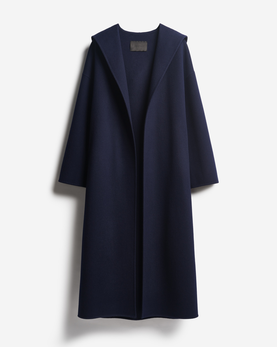 Пальто миди с капюшоном, фото 7