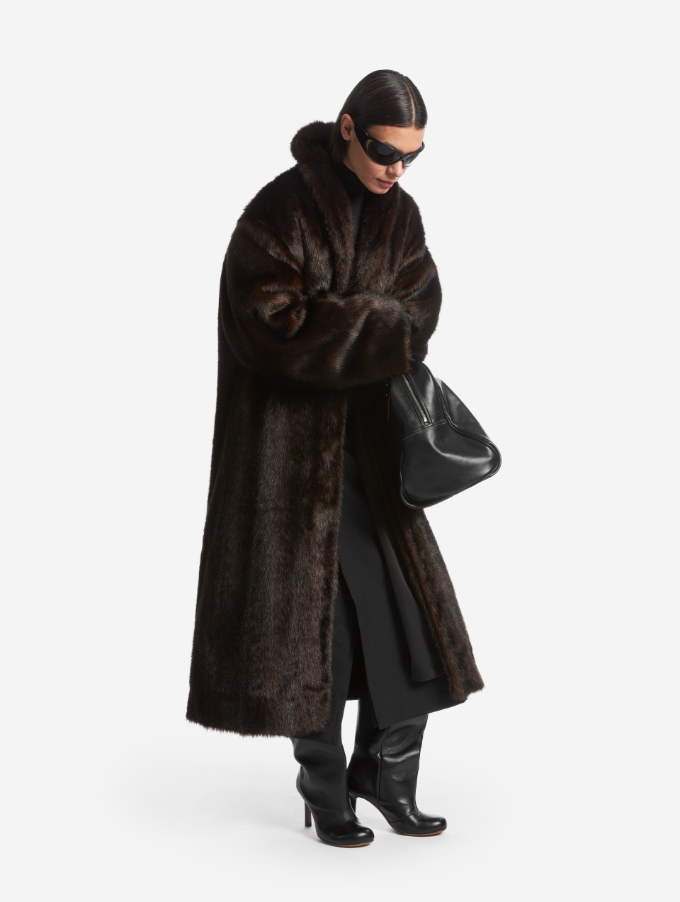 Шуба с шалевым воротником , фото 1