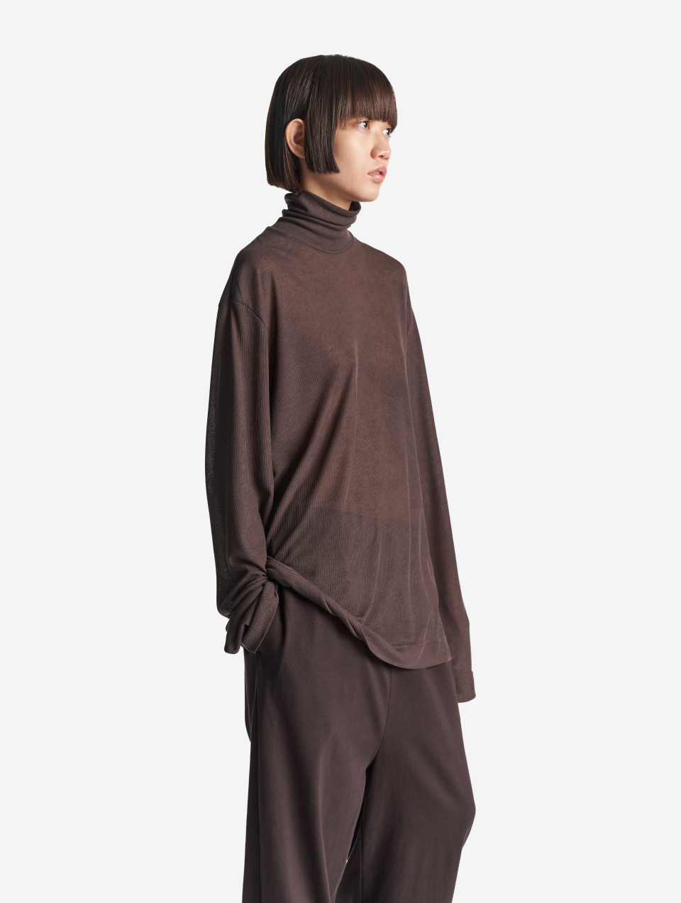 Тонкая трикотажная водолазка, фото 6