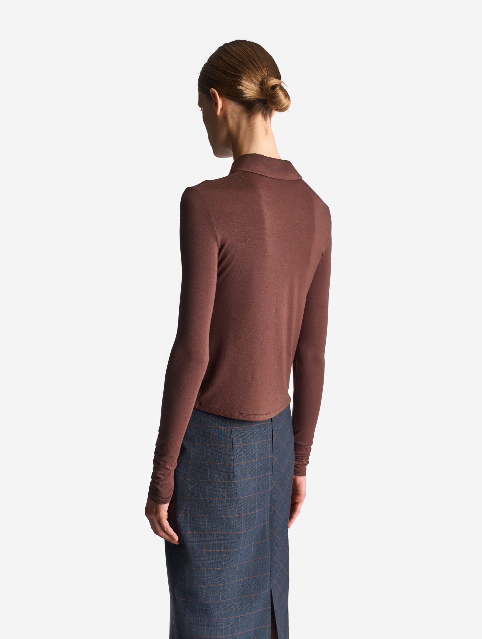 Обтекаемая рубашка из тонкого трикотажа, фото 2