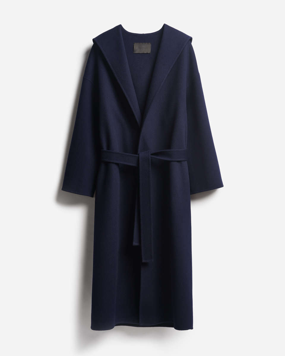 Пальто миди с капюшоном, фото 8