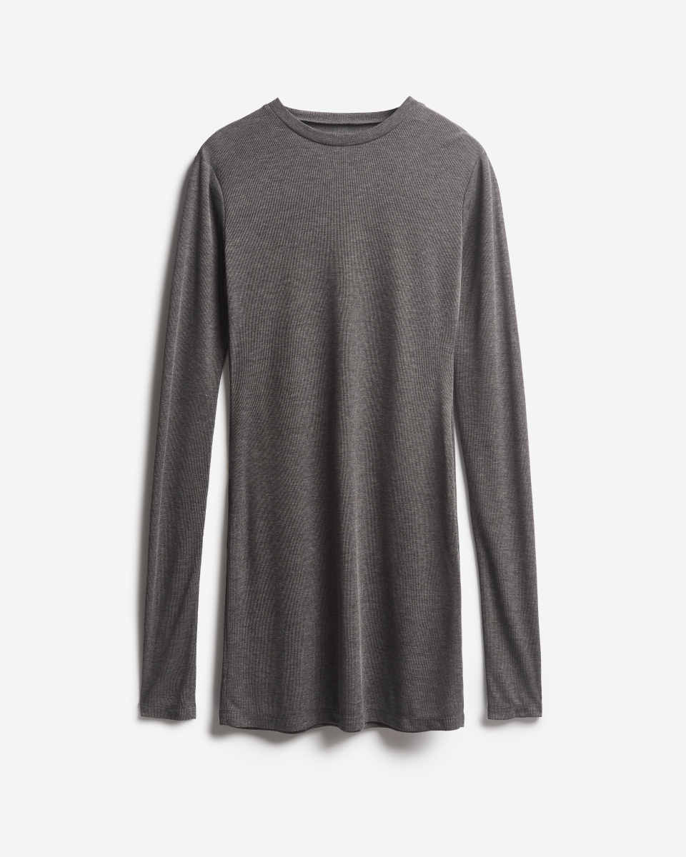 Тонкий трикотажный лонгслив Slim Fit, фото 9