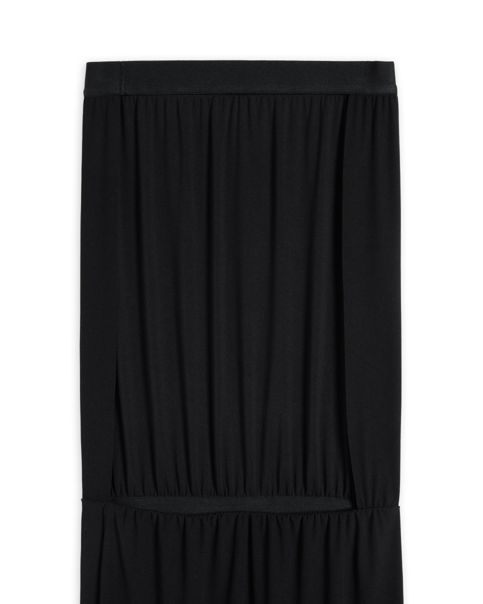 Трикотажное платье-бандо с открытой спиной, фото 9