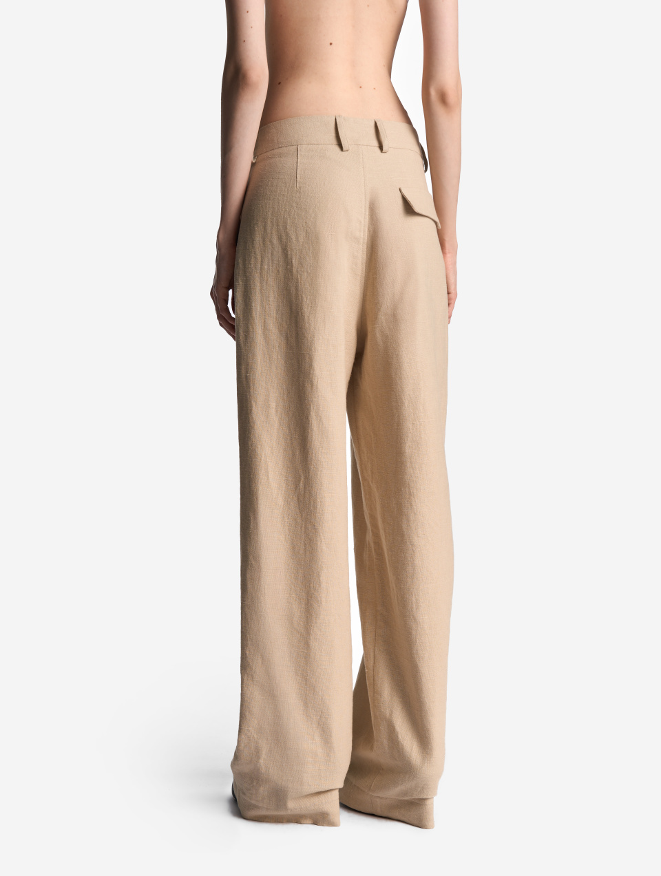 Двухсторонние брюки изо льна, фото 3