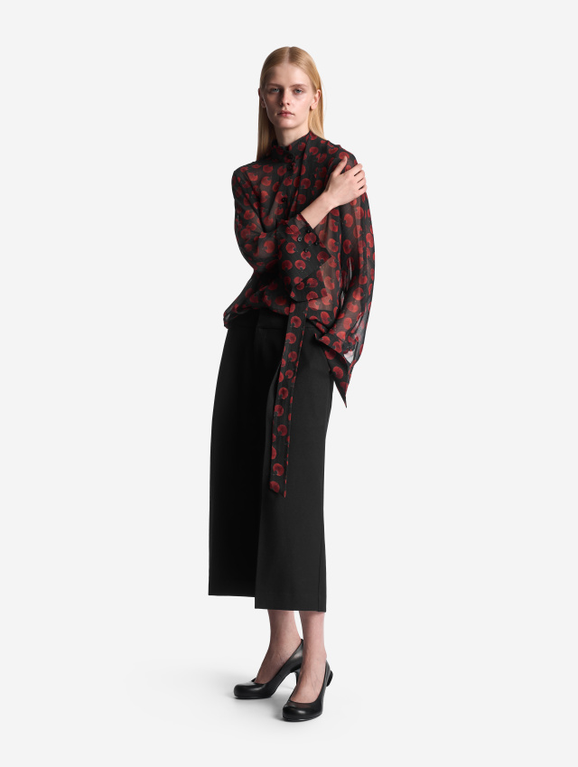 Блузка из шифона