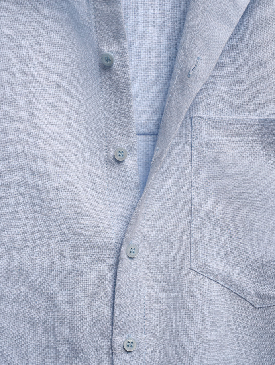 Рубашка Grandpa Fit из тонкого льна, фото 9