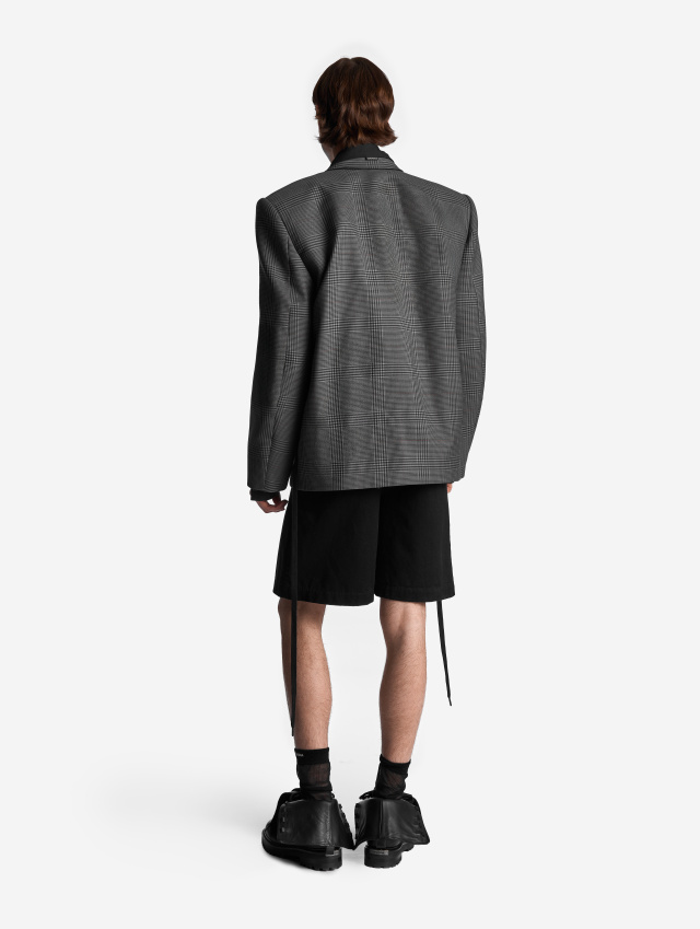 Шорты из саржи