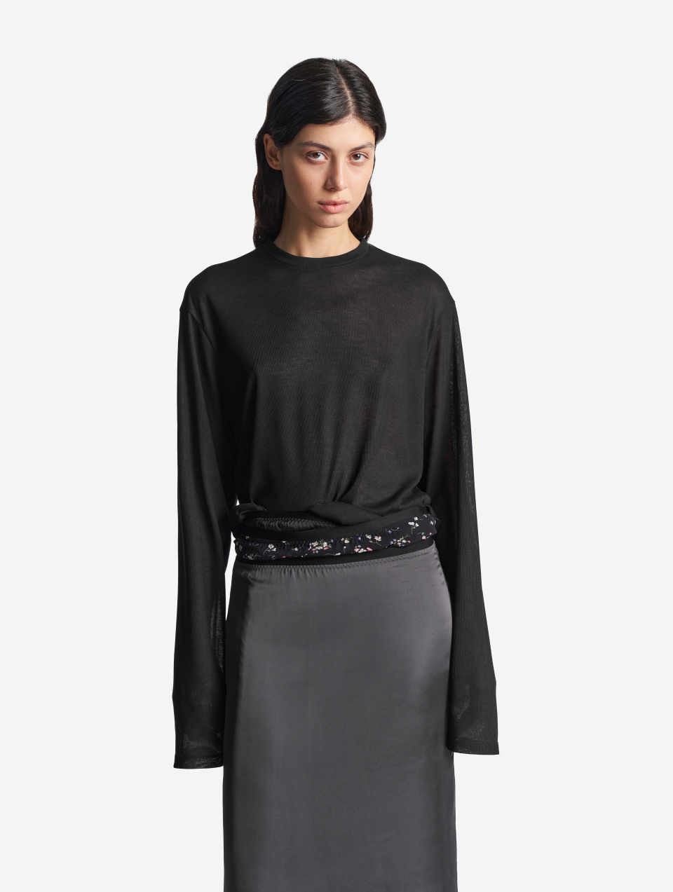 Тонкий трикотажный лонгслив, фото 2