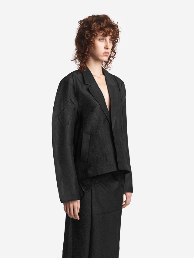 Пиджак из органзы