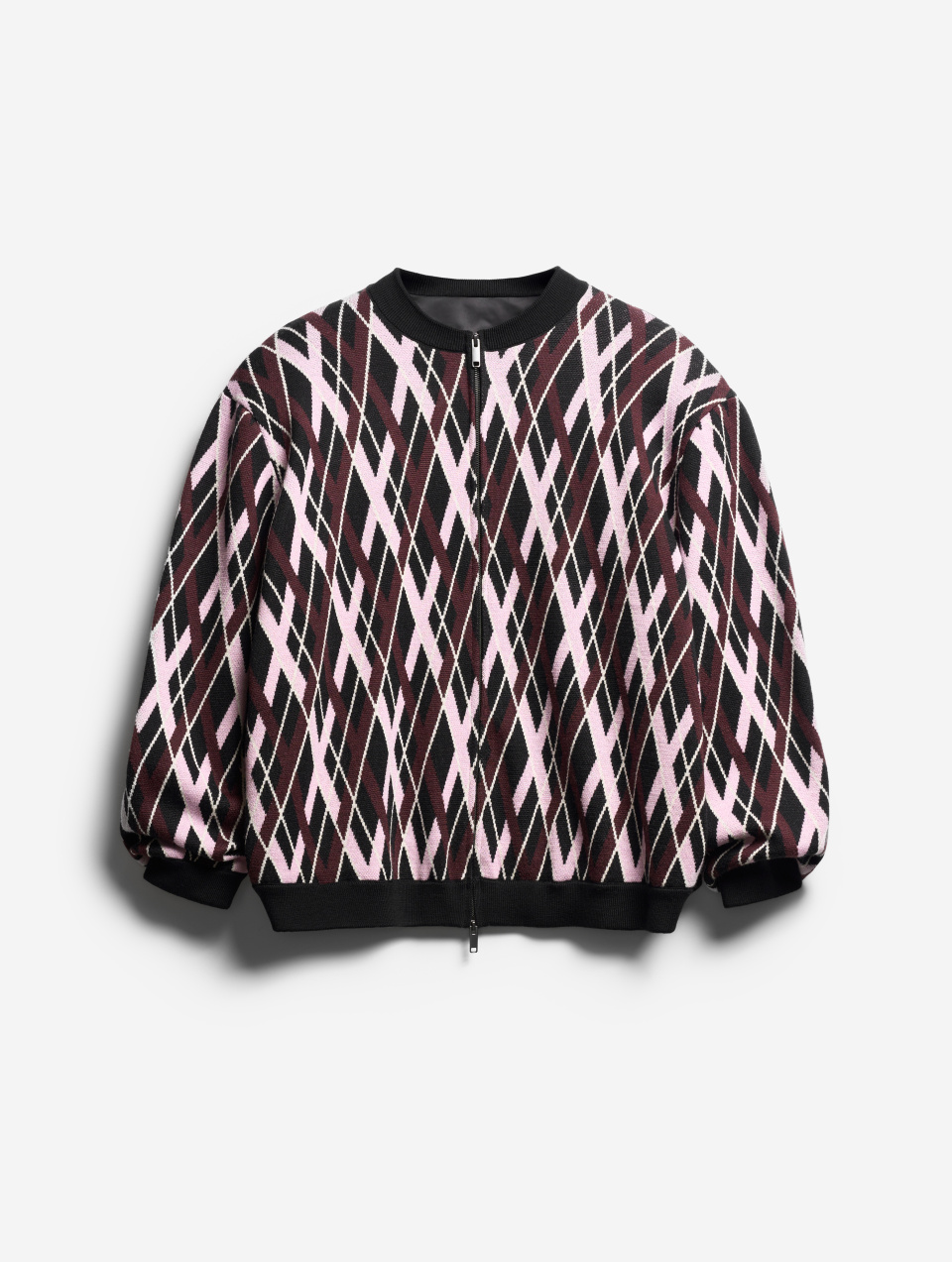 Вязаный бомбер, фото 6