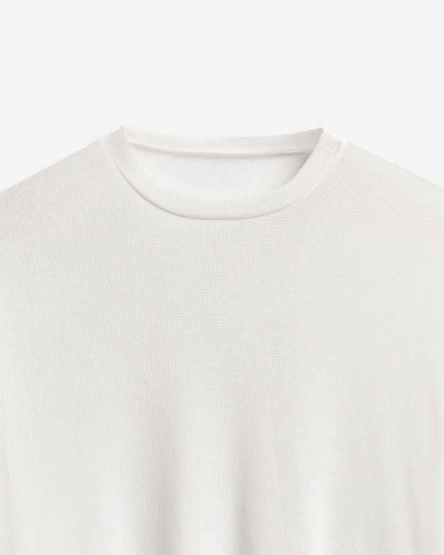 Тонкий трикотажный лонгслив