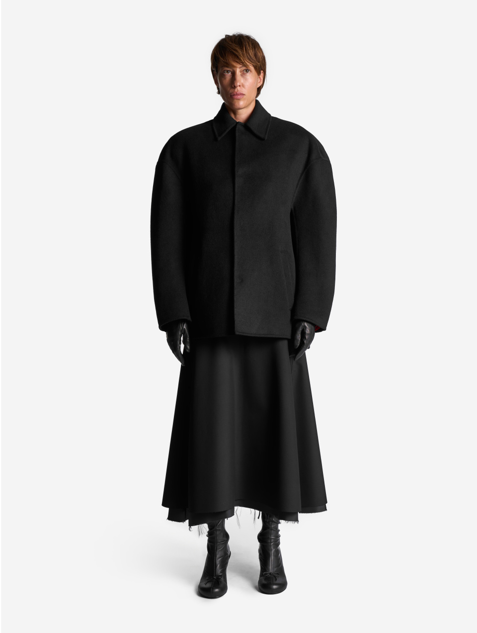 Юбка годе из костюмной ткани, фото 6