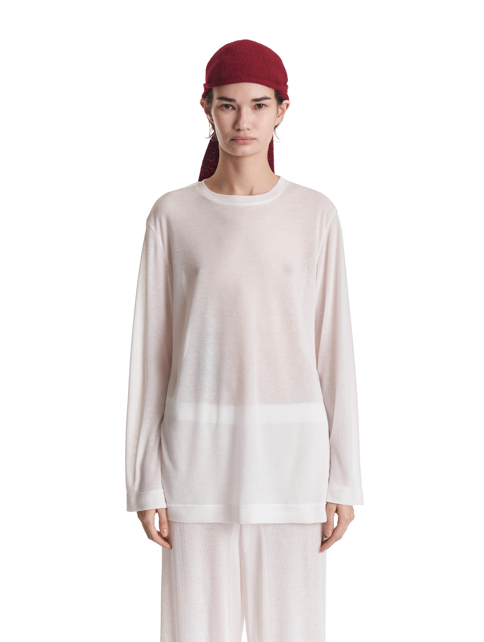 Тонкий трикотажный лонгслив, фото 3