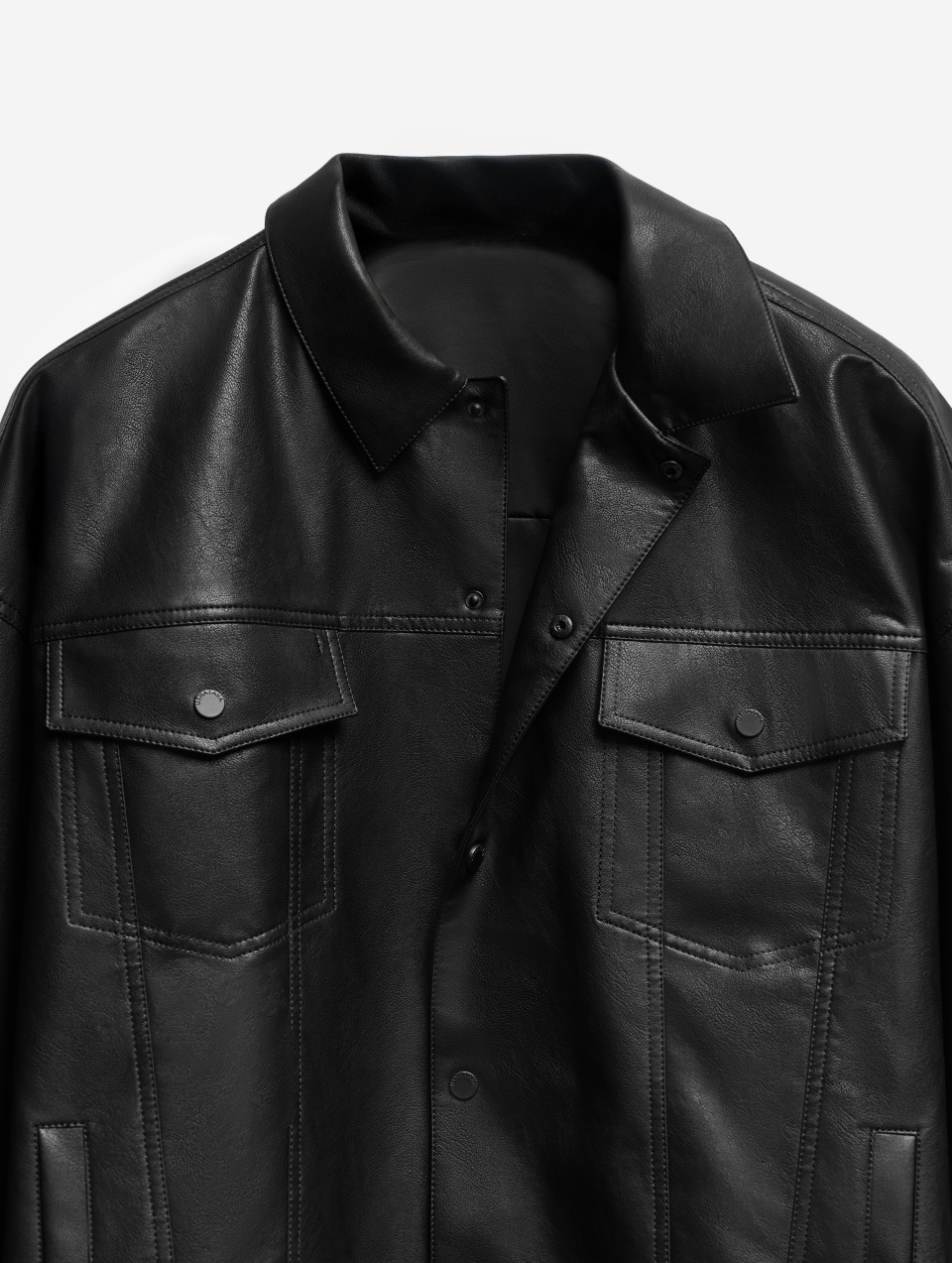 Куртка Type 3 из эко-кожи, фото 8