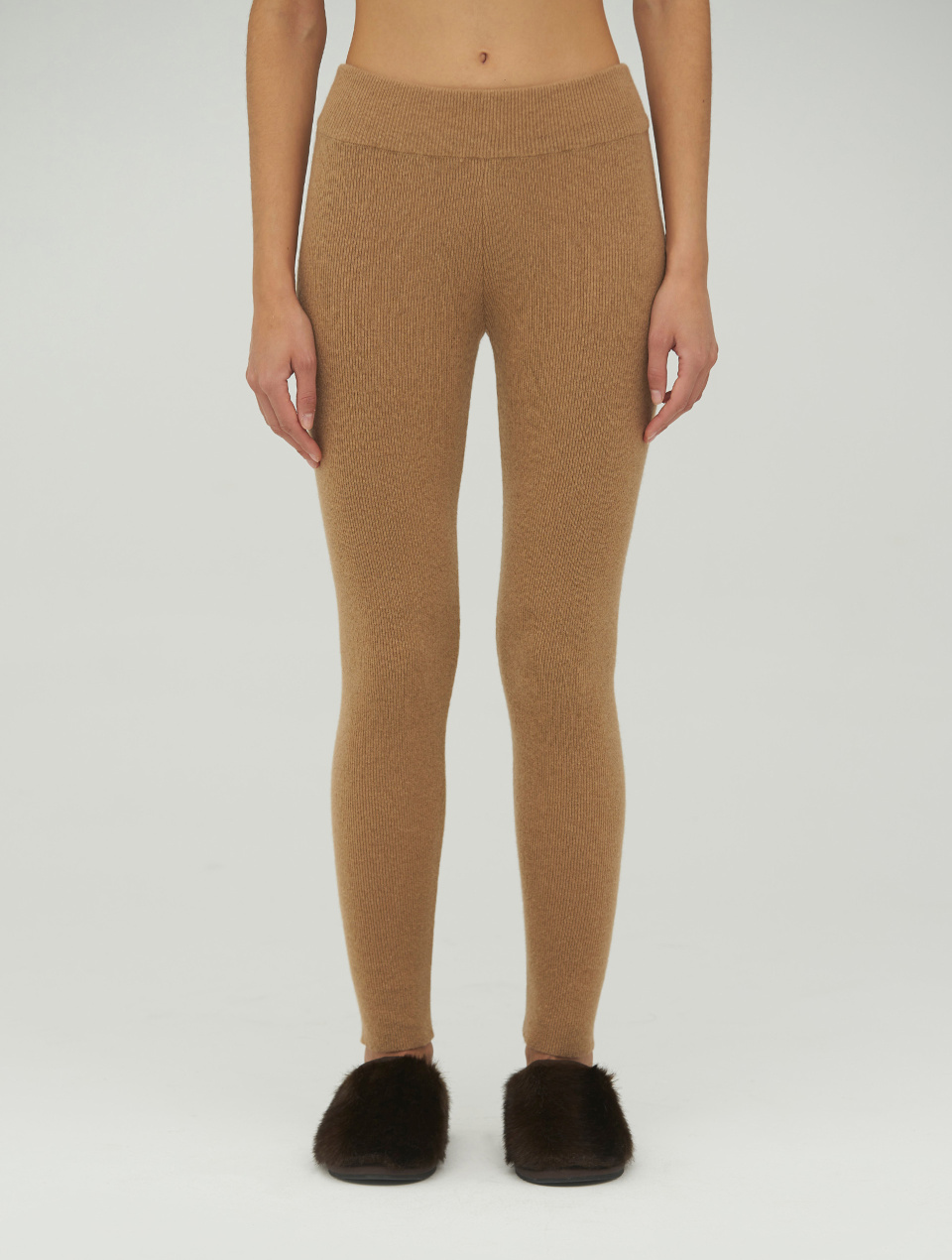 Вязаные леггинсы из эко-шерсти, фото 1