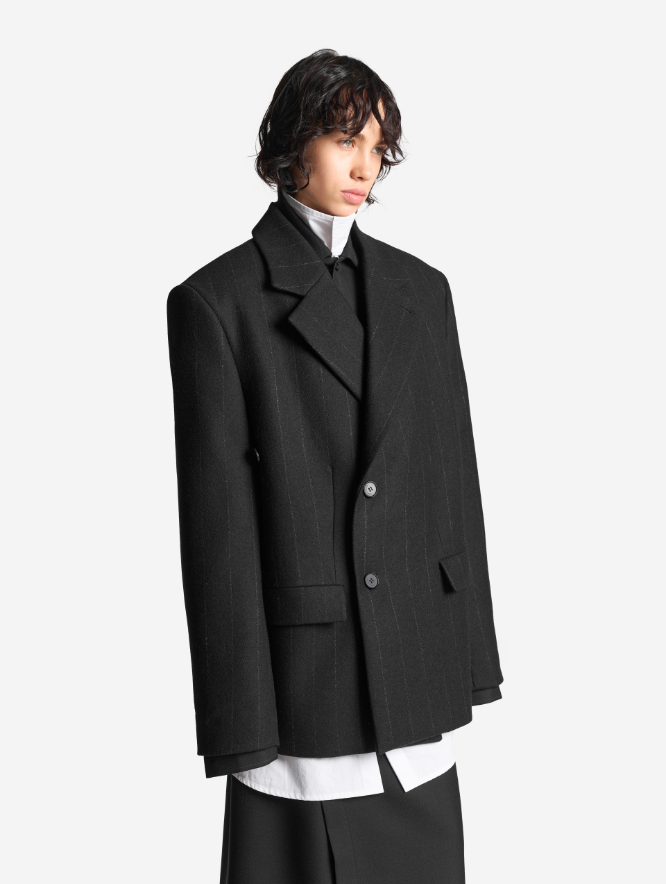 Строгое пальто мини, фото 1