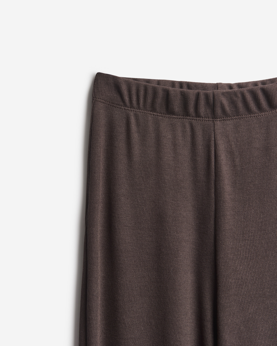 Тонкие трикотажные леггинсы Bootcut, фото 9