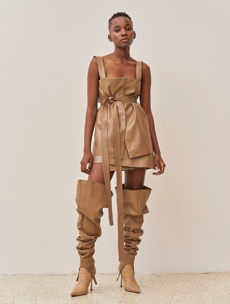 Ремень широкий из эко-кожи, фото 4