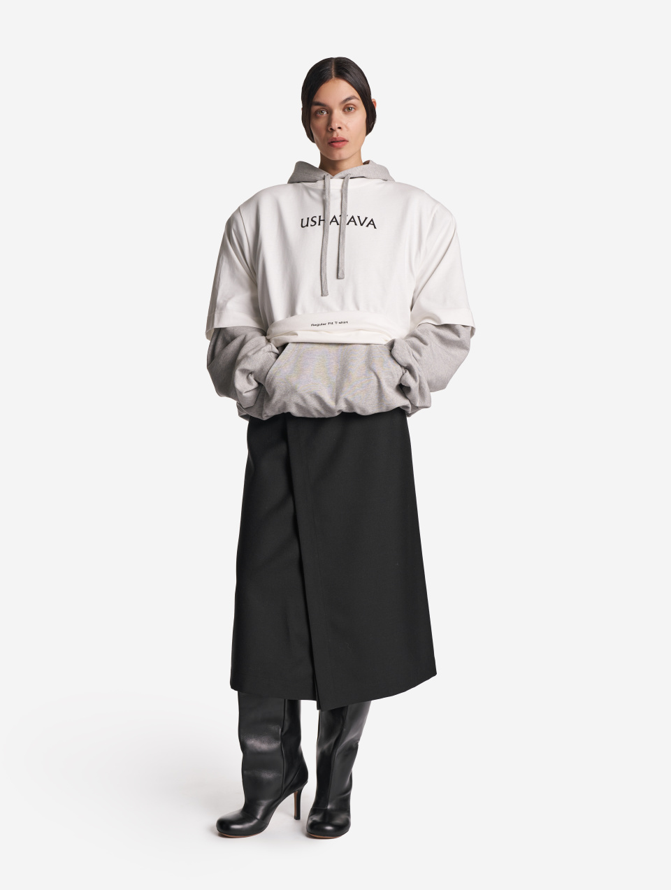 Худи cо съемным подплечником, фото 5