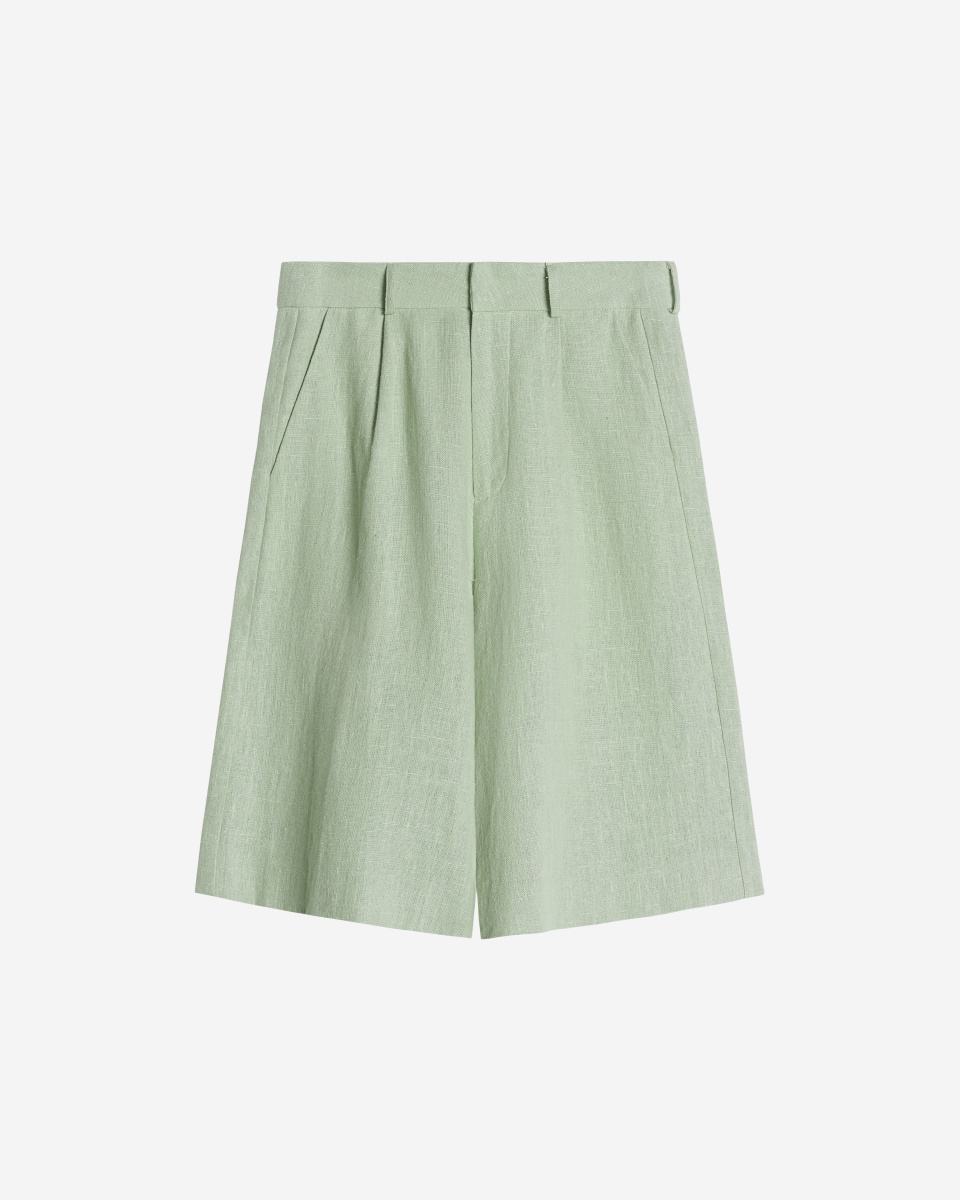 Двухсторонние бермуды изо льна, фото 2