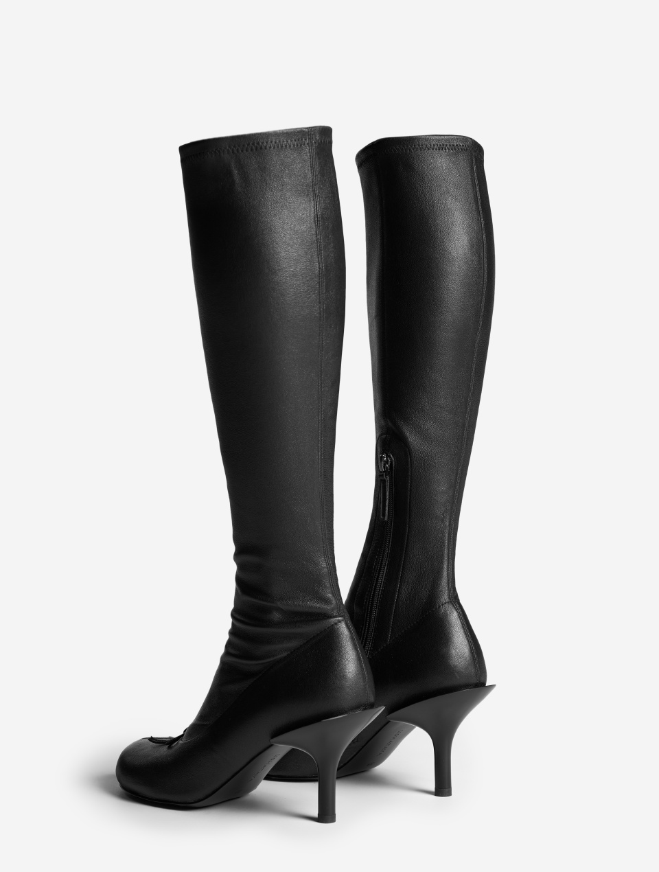 Кожаные сапоги-чулки, фото 20