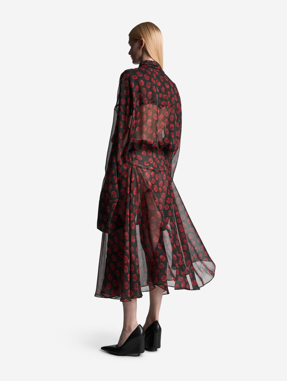 Платье-трансформер из шифона, фото 4