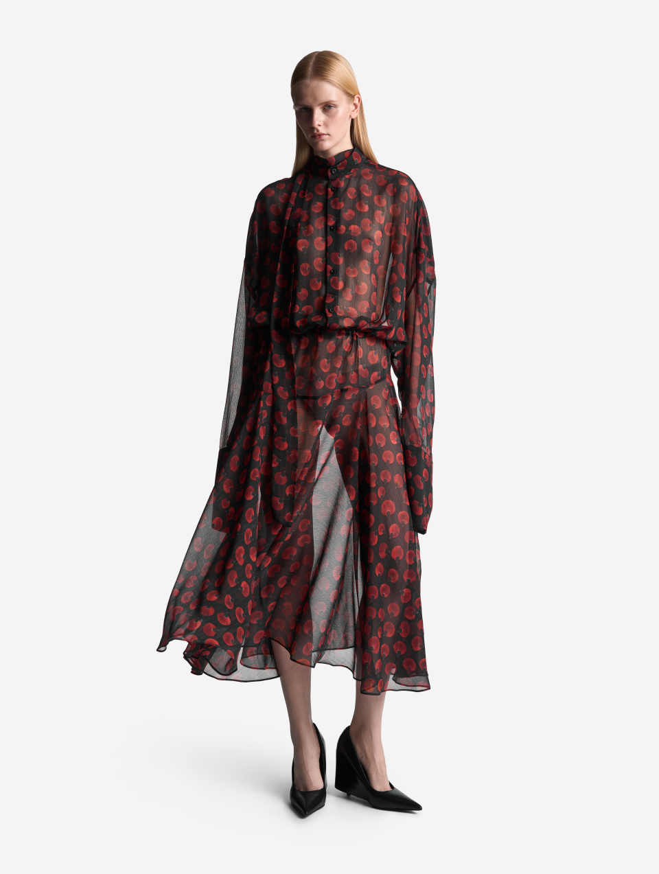 Платье-трансформер из шифона, фото 2