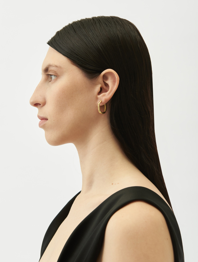 Моносерьга-хуп 