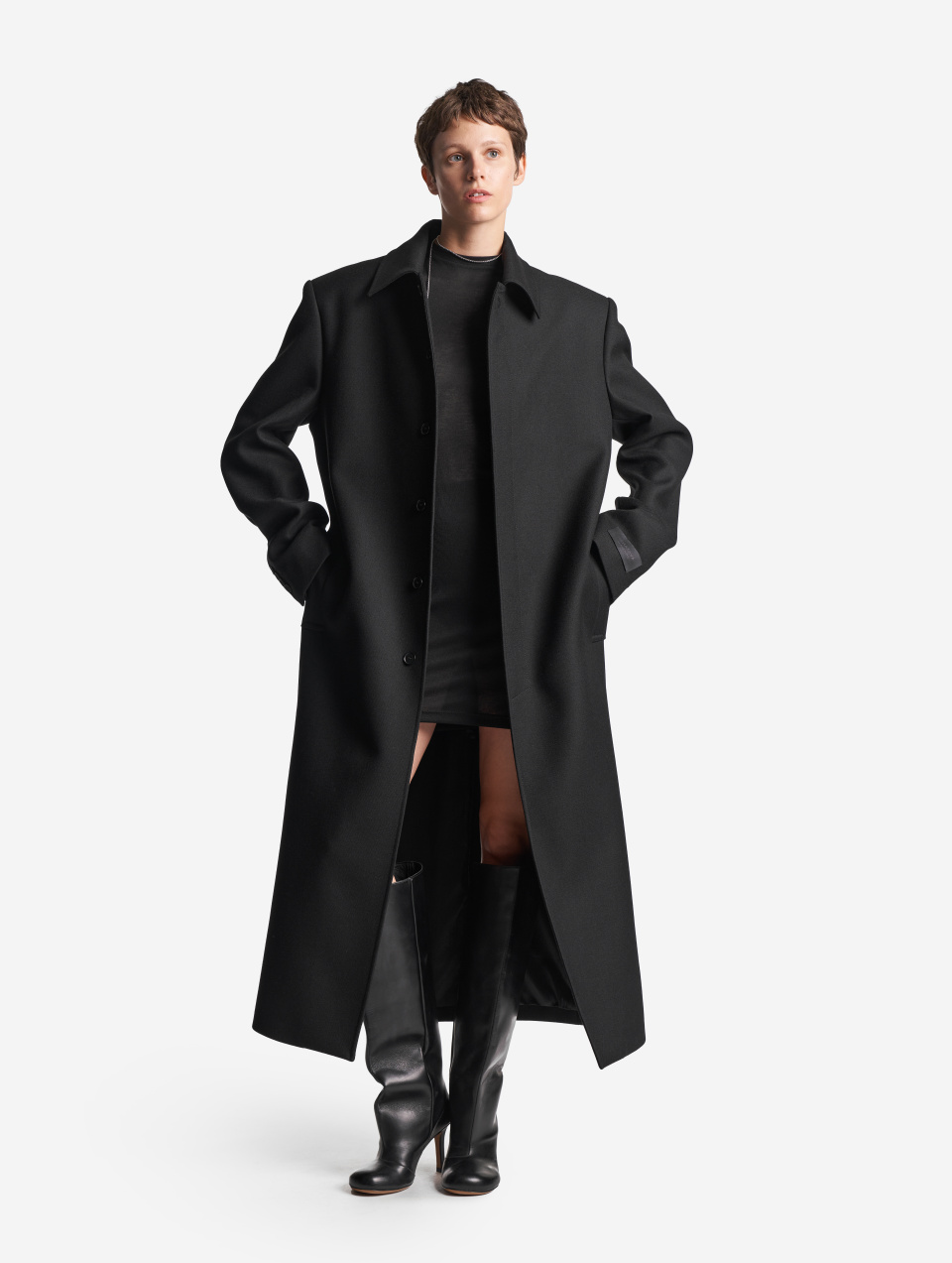 Тонкий трикотажный лонгслив Slim Fit, фото 8