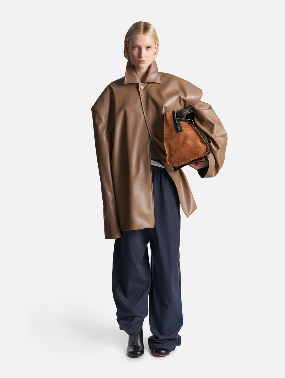 Прямые трикотажные брюки, фото 5