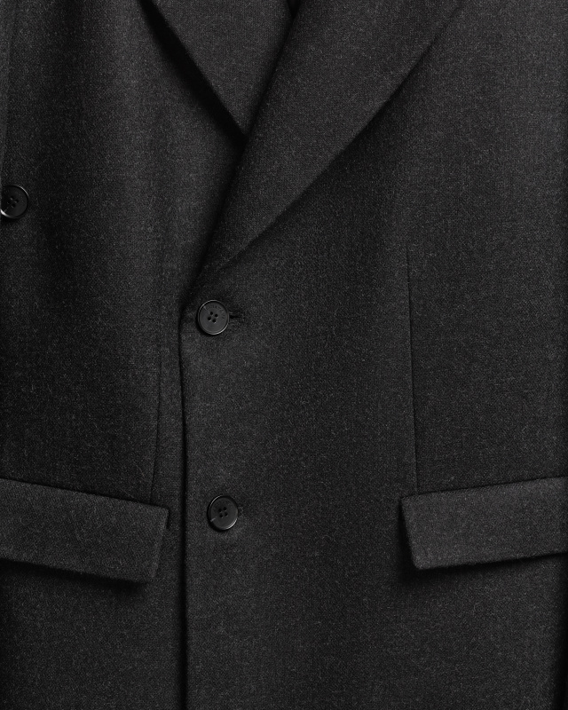 Строгое пальто мини