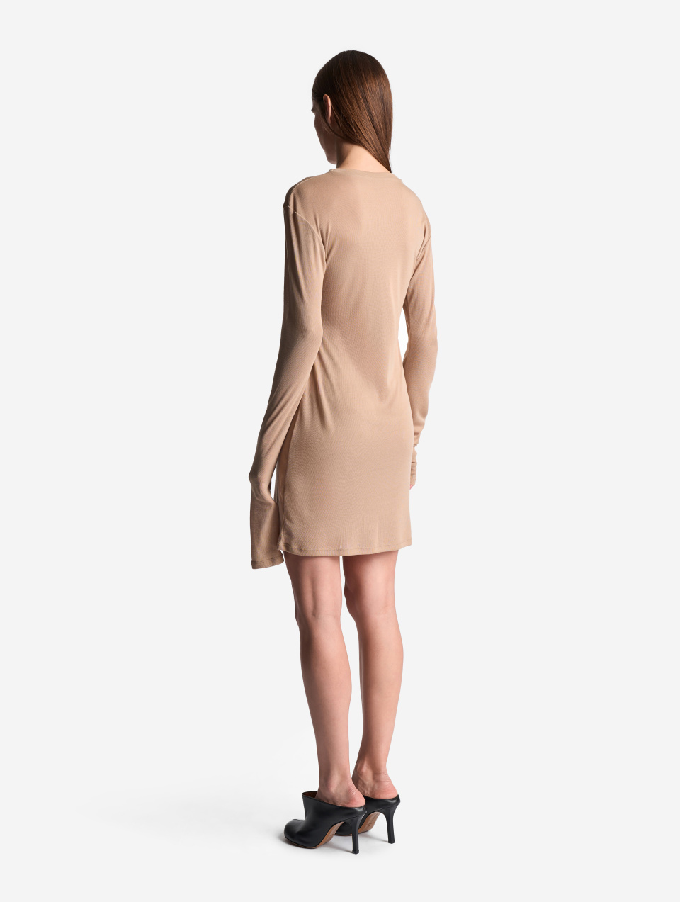 Тонкий трикотажный лонгслив Slim Fit, фото 2