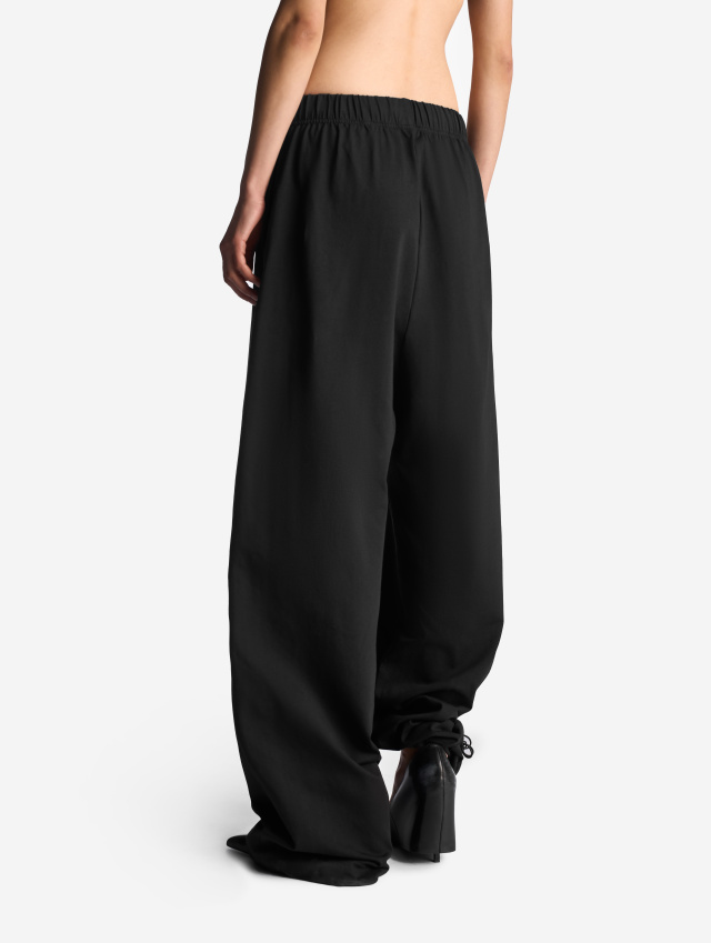 Прямые трикотажные брюки